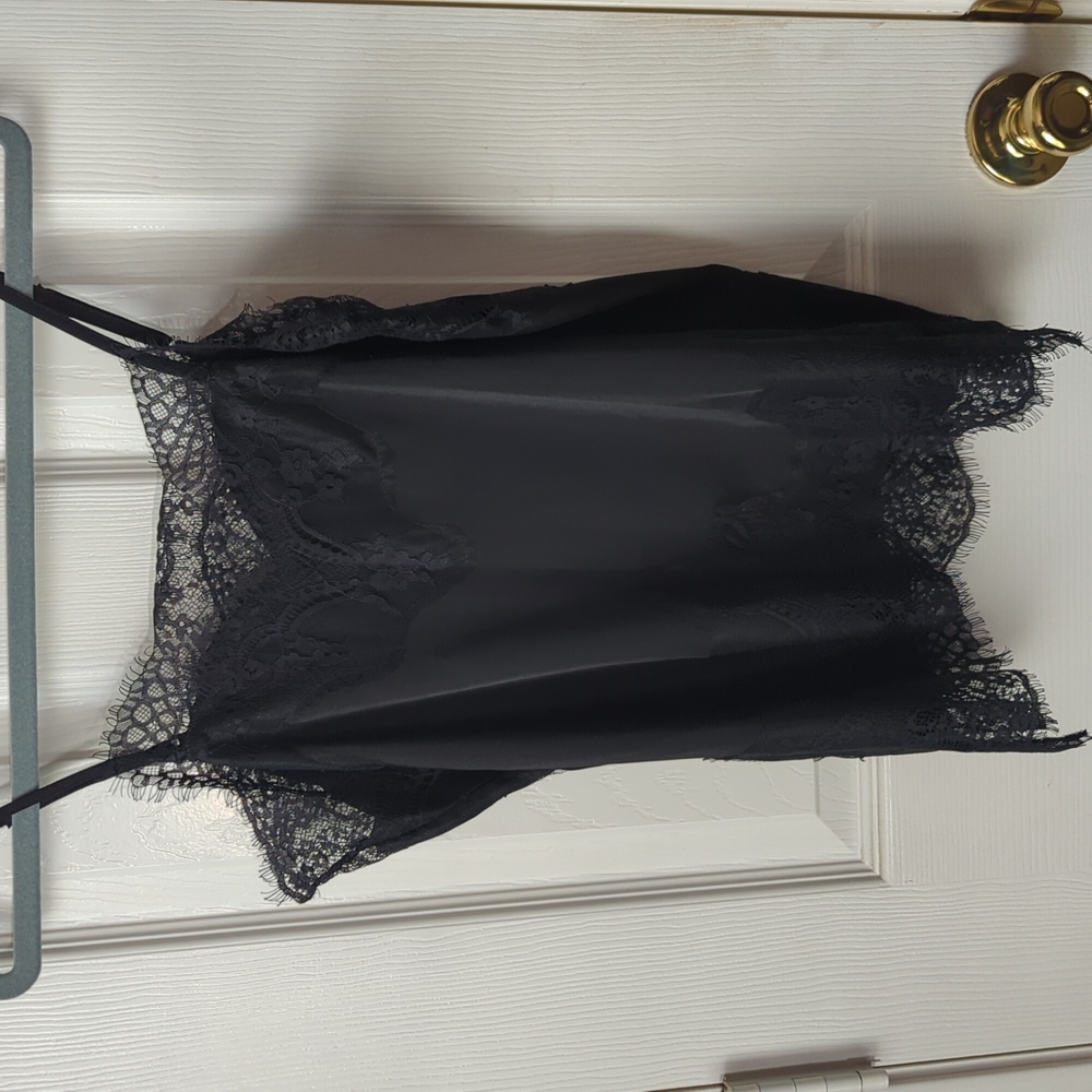 Storia Black Lace Tank Size S